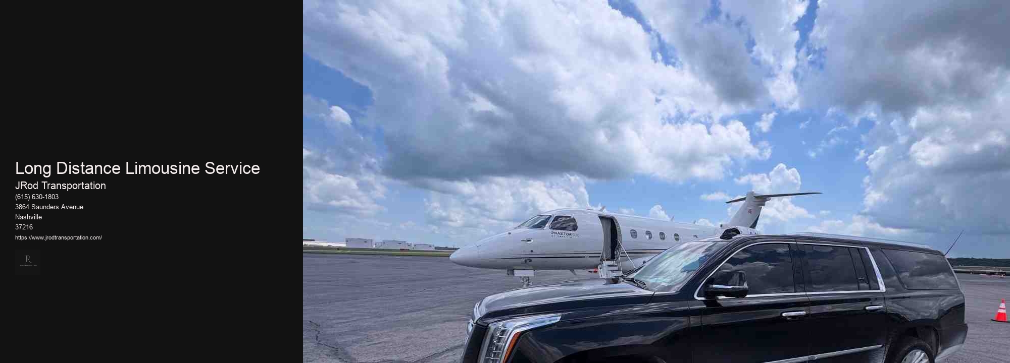 Long Distance Limousine Service